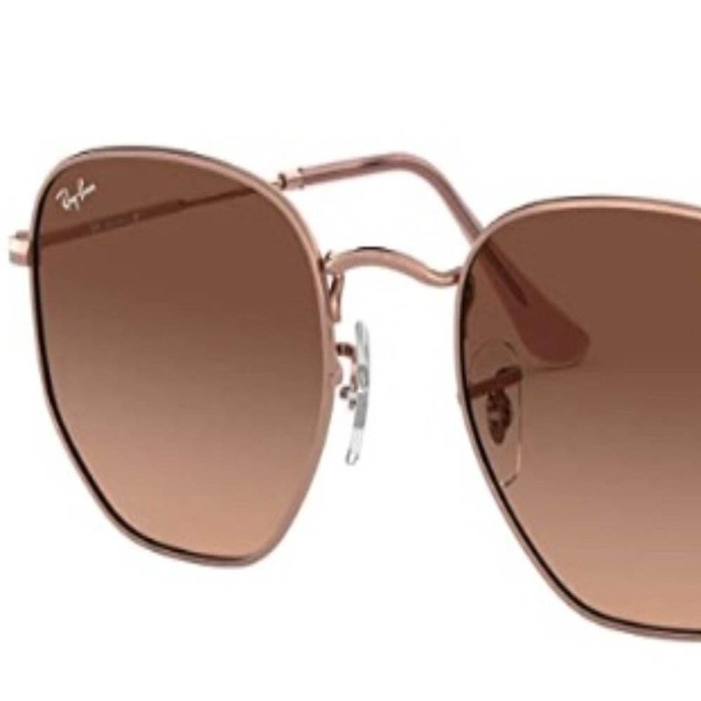 RAY BAN HEXAGONAL FLAT LENS SUNGLASSES ****BRAND NEW WITH CASE****